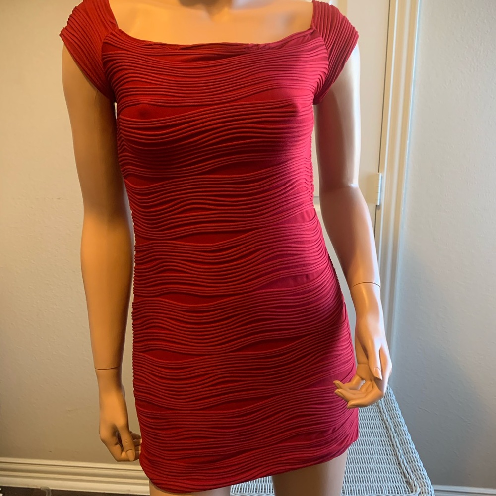 Arden B red dress mini size M